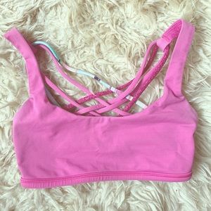 Lululemon Free to be bra wild in Pink Paradise